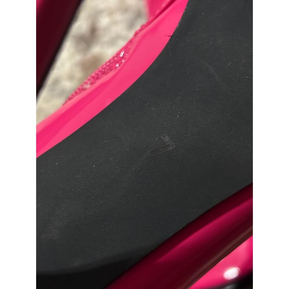 Pink Knee high Stiletto Patent Leather boots! Size 7. Brand new! Hot sexy - Picture 11 of 16